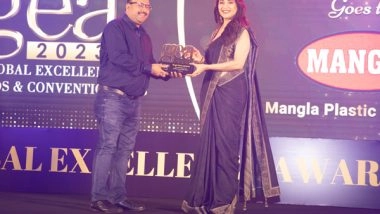 Business News | Mangla Plastic Industries Recognized as the Best Manufacturer of Gumboots and Safety Shoes in India at Brand Empower's GEA2023 Awards