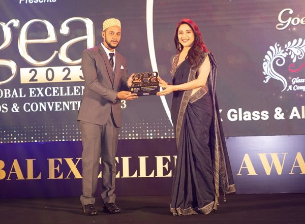 Business News | A.K Glass & Aluminium Works Receives the Most Prestigious Global Excellence Award 2023 for the Most Trusted Interior Solution Provider in Telangana