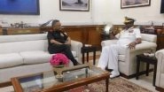 World News | Sri Lanka Navy Commander Priyantha Perera Calls on CDS Gen Anil Chauhan