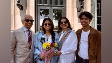 Entertainment News | Juhi Chawla Expresses Pride at Daughter Jhanvi Mehta's Graduation