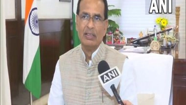 India News | MP CM Chouhan Slams Congress for Using Indecent Words for State BJP Chief