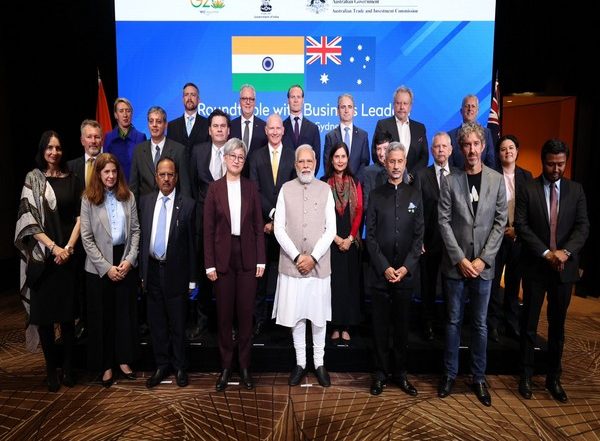 Business News | PM Modi Addresses Business Roundtable in Sydney, Invites Australian CEOs to Take Advantage of Investment Opportunities in India