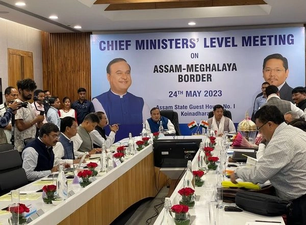 India News | Border Talks: Assam, Meghalaya to Work on Confidence-building Measures in West Jaintia Hills, Karbi Anglong