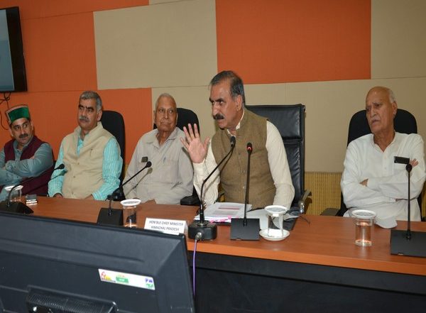 India News | Himachal CM Sukhu Takes Review Meetings of Departments in Dharamshala