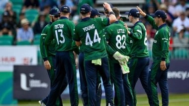 Sports News | Men's ODI World Cup 2023: Ireland Announce Squad for Qualifier Starting from June 18