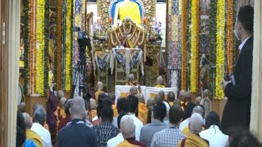 World News | Tibetans, Foreign Followers Offer Long-life Prayers for the Dalai Lama