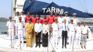 India News | Indian Naval Ship Vessel Tarini Returns After Historic 188-day Voyage