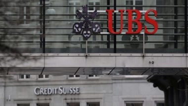 World News | UBS China Suspends Funds Management Project After Credit Suisse Deal