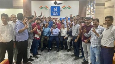Business News | NEXT IAS Students Shine in UPSC CSE 2022 with More Than 600 Selections