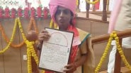 India News | Visually Impaired Devshree Overcomes Barriers, Receives PhD from University in Chhattisgarh