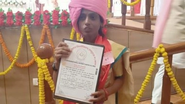 India News | Visually Impaired Devshree Overcomes Barriers, Receives PhD from University in Chhattisgarh