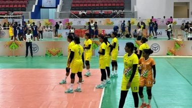 Sports News | KIUG: SRM University Women's Volleyball Team Begins Campaign with Win