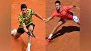 Sports News | French Open 2023 Draw: Carlos Alcaraz and Novak Djokovic in Same Half; Daniil Medvedev Faces Tough Test