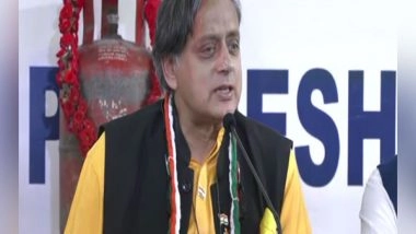 India News | Cong MP Shashi Tharoor Inaugurates Kerala's First Wi-Fi Street in Kochi