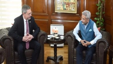 World News | Jaishankar Meets Russian Envoy, Asserts Taking Intergovernmental Commission for Trade Framework Talks to Higher Level