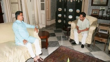 India News | Tripura CM Meets TIPRA Motha Chief Pradyot Manikya After Getting to Know of His Poor Health