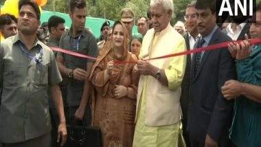 India News | J-K: LG Manoj Sinha Inaugurates Wayil Truss Bridge on Srinagar-Leh NH in Ganderbal