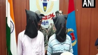 India News | Two Associates of Banned Naxal Organisation PLFI Arrested in Jharkhand's Khunti
