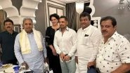 India News | Karnataka CM Siddaramaiah Meets Priyanka Gandhi in Delhi
