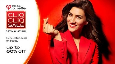 Business News | Tata CLiQ Palette Offers Attractive Deals of Up to 60 Per Cent off at the CLiQ CLiQ Sale