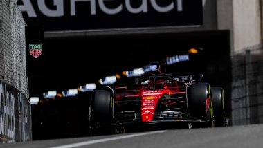 Sports News | Scuderia Ferrari's Carlos Sainz Leads in FP1 of Monaco Grand Prix