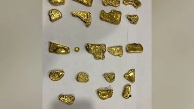 India News | Gold Worth Rs 70 Lakh Seized at Jaipur Airport