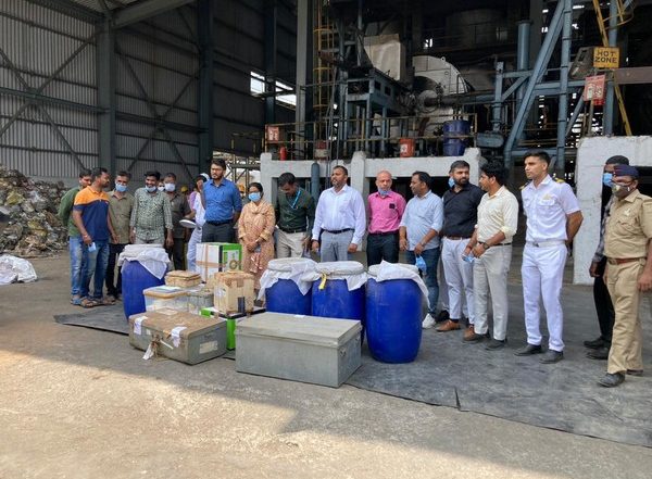 India News | Mumbai Customs Destroys Seized Drugs Worth over Rs 1,500 Crore