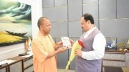 India News | UP CM Yogi Pays Courtesy Visit to Nadda in Delhi