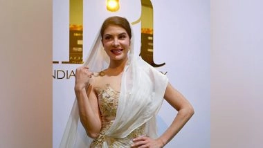 Entertainment News | IIFA 2023: Jacqueline Hops on the Hooded Trend, Flaunts Ivory, Gold Gown