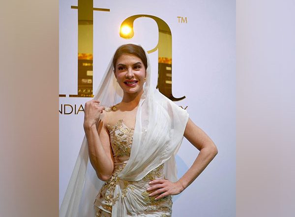Entertainment News | IIFA 2023: Jacqueline Hops on the Hooded Trend, Flaunts Ivory, Gold Gown