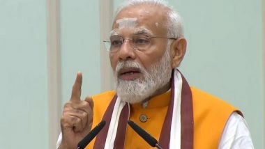 India News | 'Walking Stick' Will Get Its Rightful Place, Says PM Modi Ahead of Establishing 'Sengol' in New Parliament Building