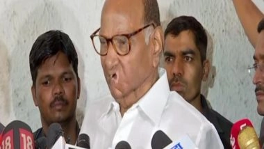 India News | Parliament Row: NCP Chief Sharad Pawar Stands with Opposition on Boycott Call