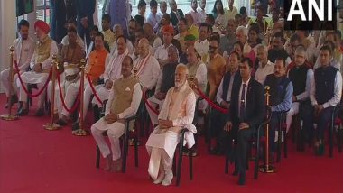 ‘Sarva-Dharma Prarthana’ at New Parliament Building: Multi-Faith Prayer Ceremony Held During Inauguration of New Sansad Bhavan, PM Narendra Modi and Other Leaders Attend (See Pics and Videos)
