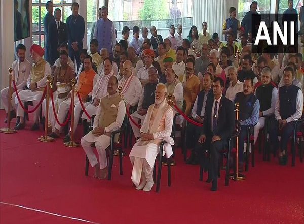 ‘Sarva-Dharma Prarthana’ at New Parliament Building: Multi-Faith Prayer Ceremony Held During Inauguration of New Sansad Bhavan, PM Narendra Modi and Other Leaders Attend (See Pics and Videos)