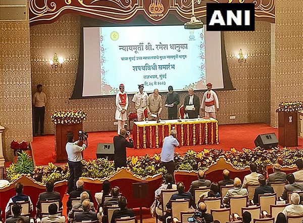 India News | Justice Ramesh D Dhanuka Sworn as Chief Justice of Bombay High Court