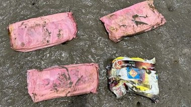 India News | Gujarat: BSF Recovers 5 Packets of Drugs off Jakhau Coast