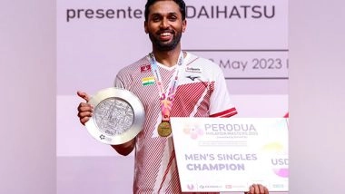 Sports News | BAI General Secretary Sanjay Mishra Congratulates HS Prannoy for First BWF World Tour Title