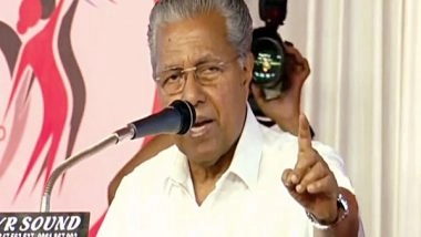 India News | Central Govt Shows Sadistic Approach Towards Kerala: Chief Minister Pinarayi Vijayan
