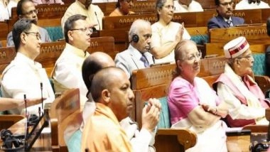 India News | CM Pushkar Singh Dhami Attends Inauguration of New Parliament Building