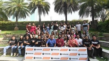 Business News | MediaTek Hosts 'Catch-up with Tech' with Lifestyle Influencers in Collaboration with Motorola and Flipkart