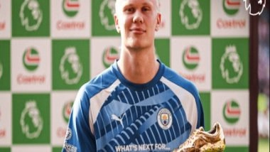 Sports News | Erling Haaland Wins Golden Boot Award for Premier League Season