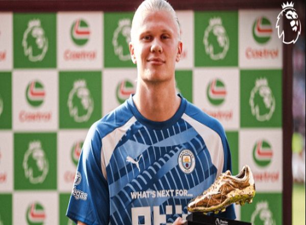 Sports News | Erling Haaland Wins Golden Boot Award for Premier League Season