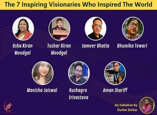 Business News | The 7 Inspiring Visionaries Who Inspired the World Ft INKZOID FOUNDATION