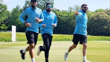 Sports News | India Cricket Players Have Started Training Ahead of the WTC Final