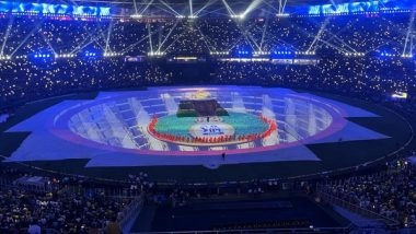 Sports News | WATCH: Fans at Narendra Modi Stadium Treated to a Mesmerising IPL 2023 Recap During GT-CSK Final Match