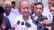 India News | Ashok Gehlot Lays Foundation Stone of Reconstruction of New Rajasthan House in Delhi