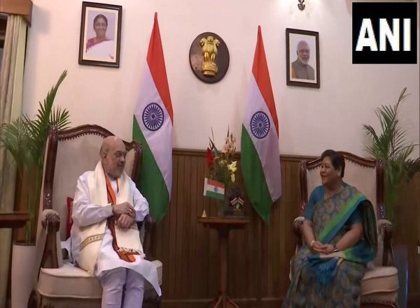 India News | Amit Shah Meets Manipur Governor After Reviewing Situation in Violence-hit State