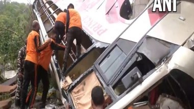 India News | J-K: Eight Killed, 30 Injured as Bus Falls into Gorge in Jammu