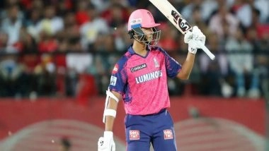 Sports News | Rajasthan Royals Batter Yashasvi Jaiswal Wins IPL 2023 'Emerging Player of Season'