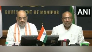 India News | Manipur Violence: Amit Shah Meets Civil Society Members in Imphal